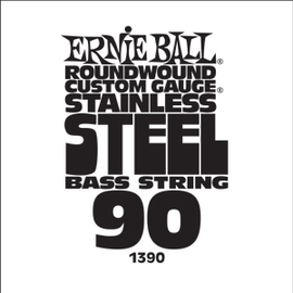 Струна для бас-гітар ERNIE BALL .090 Stainless Bass P01390, image 